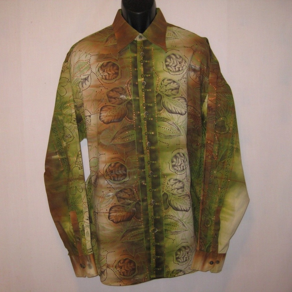 NWOT Yashi Yamamuri Dress Shirt Italy XXL $295